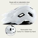 Thumbnail 3 de OUWOR W-029 Lightweight Bike Helmet 🚴♂️