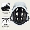 Thumbnail 4 de OUWOR W-029 Lightweight Bike Helmet 🚴♂️