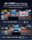 Thumbnail 4 de OVAMAN K600 4K Dash Cam with GPS and Wi‑Fi 📷