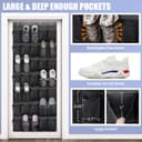 Thumbnail 1 de Over the Door Shoe Organizer 67.7" × 26.4" 👟