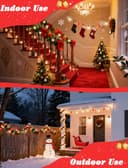 Thumbnail 3 de Oviejo C7 LED 25 ft Christmas String Lights 🎄