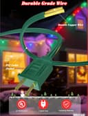 Thumbnail 4 de Oviejo C7 LED 25 ft Christmas String Lights 🎄