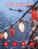 Thumbnail 5 de Oviejo C7 LED 25 ft Christmas String Lights 🎄