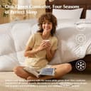 Thumbnail 4 de Pacific Coast Goose Feather Down Comforter 106"x90" 🛏️