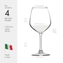 Thumbnail 6 de Paksh Novelty Italian Red Wine Glasses 18 Oz 🍷