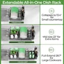 Thumbnail 1 de Pantasia Expandable Dish Rack ⌚