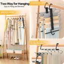 Thumbnail 2 de Pants Hangers Space Saving 2-Pack — Closet Organizer 🧥