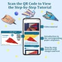 Thumbnail 3 de Paper Airplane Kits 16 Designs, 32 Sheets 📝✈️