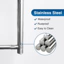 Thumbnail 2 de Paper Towel Holder, Brushed Nickel ⌚