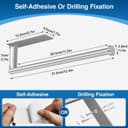 Thumbnail 4 de Paper Towel Holder, Brushed Nickel ⌚