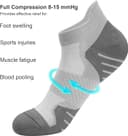 Thumbnail 6 de PAPLUS 6-Pair Ankle Compression Socks for Women 🧦