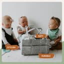 Thumbnail 2 de Parker Baby Diaper Caddy Gray — Diaper Organizer 🧺