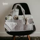 Thumbnail 5 de Parker Baby Diaper Caddy Gray — Diaper Organizer 🧺