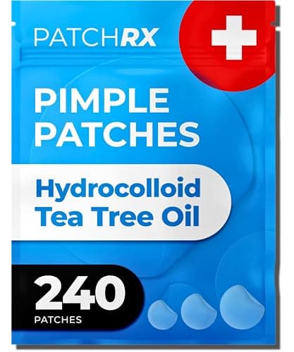 PatchRx Pimple Patches 240 Hydrocolloid Acne Patches 🩹