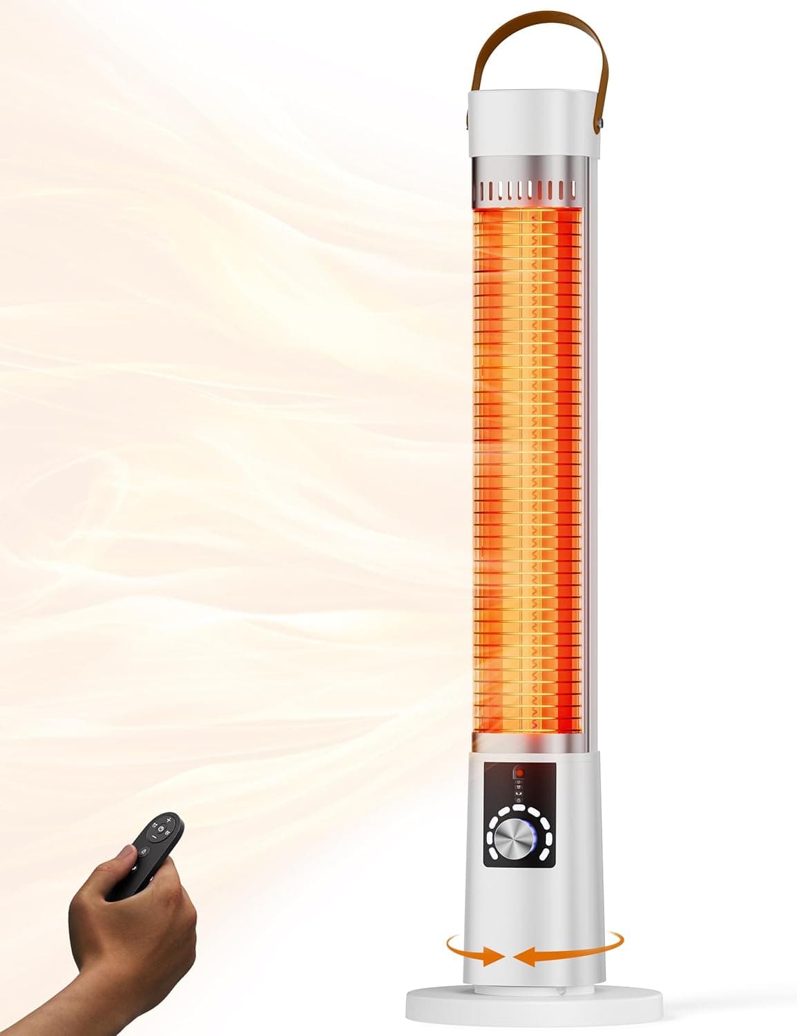 Patio Heater 1500W Infrared Electric 32.2" 🏠