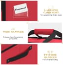 Thumbnail 5 de Patiobay Christmas Ornament Storage Box with 8 Trays 🎄