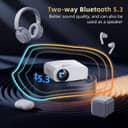 Thumbnail 3 de Pericat 4K Supported Native 1080P Portable Projector 📽️