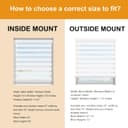 Thumbnail 5 de Persilux Blackout Zebra Blinds 16" x 72" 🪟