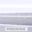 Thumbnail 3 de Persilux Zebra Blinds 28" x 72" Blackout Window Shades 🪟