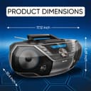 Thumbnail 2 de Philips Bluetooth Boombox with Cassette 🎧