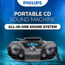 Thumbnail 5 de Philips Bluetooth Boombox with Cassette 🎧