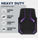 Thumbnail 1 de PIC AUTO Heavy Duty Rubber Floor Mats 6-Piece 🚗