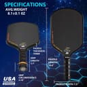Thumbnail 5 de Pickleball Paddles Set of 2 ⚙️