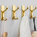 Thumbnail principal de pickpiff Adhesive Wall Coat Hooks 4-Pack for Jackets 🧥