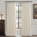 Thumbnail 5 de Pinch Pleated Linen Curtains 96 in Light-Filtering Drapes 🪟