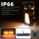 Thumbnail 4 de PKINGLAKE 8-Pcs 12 LED Emergency Strobe Light Bar for Vehicles 🚓