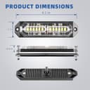 Thumbnail 6 de PKINGLAKE 8-Pcs 12 LED Emergency Strobe Light Bar for Vehicles 🚓