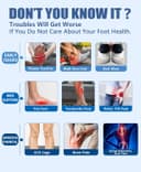 Thumbnail 4 de Plantar Fasciitis Relief Low Arch Support Inserts 3/4 Length 👟