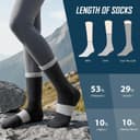 Thumbnail 1 de Pleneal Wool Socks for Women - Cozy Knit Winter Socks 🧦