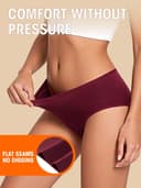 Thumbnail 2 de PNQUNZ Cotton Hipster Panties 6-Pack 🩲