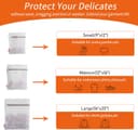 Thumbnail 1 de Polecasa 3Pcs Mesh Laundry Bags — 3 sizes 🧺