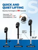 Thumbnail 2 de POLESTAR Electric Trailer Jack 5000 lbs 🚚