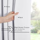 Thumbnail 4 de PONY DANCE White Window Curtains 52 x 45 📺