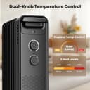 Thumbnail 1 de Portable Electric Radiator Heater 1500W 🔥