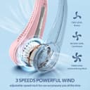 Thumbnail 2 de Portable Neck Fan 360° Bladeless with 4000mAh USB Battery 🎧