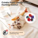 Thumbnail 2 de Potaroma Cat Toys Saury Fish 9.4 in Cat Toy 🐱