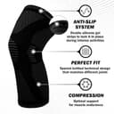 Thumbnail 2 de POWERLIX Knee Compression Sleeve Large Knee Support 🏃