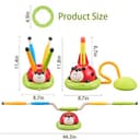 Thumbnail 5 de Powza 3-in-1 Musical Jump Ring Game for Kids 🎯