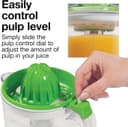 Thumbnail 5 de Proctor Silex 34 oz Citrus Juicer with Pulp Control 🍊