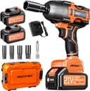 Thumbnail principal de Protmex Cordless Impact Wrench 900 ft-lbs 🔧