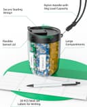 Thumbnail 6 de PULIV Large Pill Bottle Organizer with 20 Labels 💊