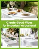 Thumbnail 3 de Pureegg Plastic Table Cloth 54 x 108, 20 Pack 🧻