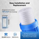 Thumbnail 6 de PUREPLUS 5 Micron 10 x 4.5 Sediment Filter 4-pack 🛁