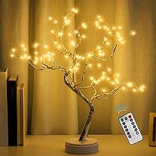 PXBNIUYA 108 LED Fairy Tree Lamp with Remote 🌟