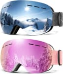Thumbnail 4 de QALLY Ski Goggles Anti-Fog Snowboard Goggles ⛷️