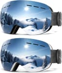 Thumbnail 5 de QALLY Ski Goggles Anti-Fog Snowboard Goggles ⛷️